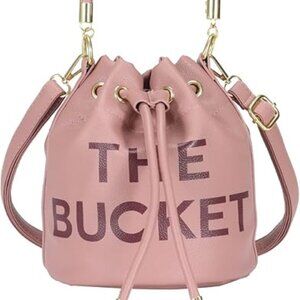 The Bucket Bag Leather  Purple #824